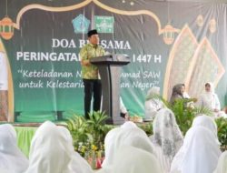 Bupati Sidoarjo Subandi Bersama Ratusan Jamaah Muslimat NU Peringati Maulid Nabi di Pendopo Delta Wibawa 
