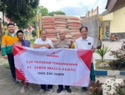 PT Semen Imasco Asiantik Jember Berikan CSR Program Pembangunan