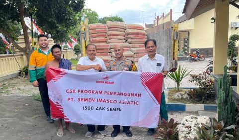 PT Semen Imasco Asiantik Jember Berikan CSR Program Pembangunan