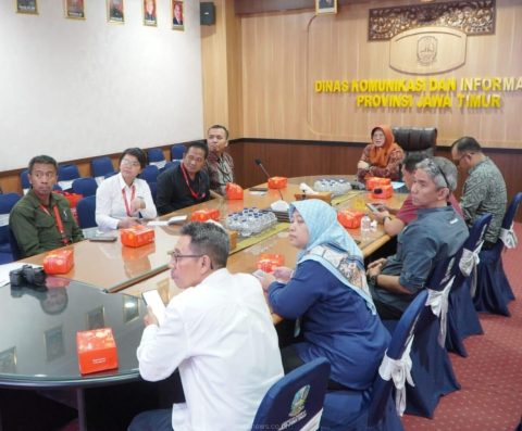 Universitas Dinamika Surabaya Audiensi ke Kantor Dinas Kominfo Jatim