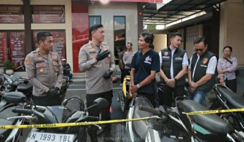 Polres Jember Berhasil Amankan Sindikat Curanmor dan 23 Motor Curian