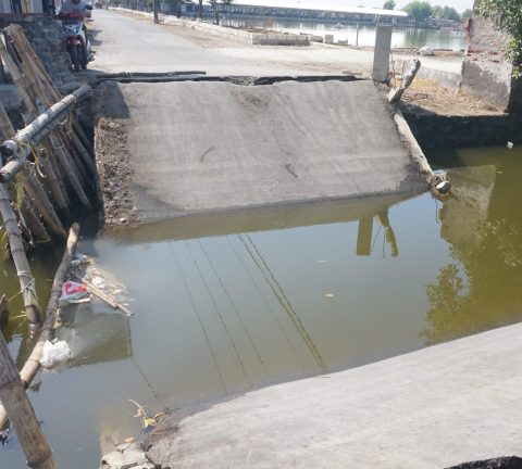 Wabup Sidoarjo Tinjau Langsung Jembatan Putus di Tambak Cemandi, Tegaskan Percepatan Pembangunan