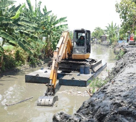 Pemkab Sidoarjo Kebut Normalisasi Sungai dan Siagakan 34 Pompa Hadapi Musim Hujan