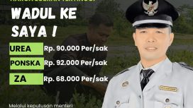 Penjualan Pupuk Bersubsidi Diatas HET, Warga Lojejer Bisa Lapor Langsung Ke Kades 