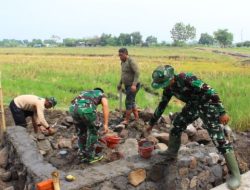 Satgas TMMD Kodim 0816/Sidoarjo Kebut Rampungkan Pembangunan Sumur Bor di Kedondong
