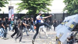 Polda Jatim Gelar Simulasi Sispamkota di GOR Delta Sidoarjo