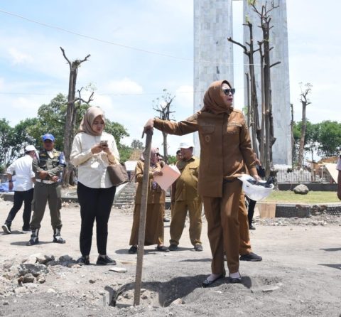 Progres Revitalisasi Alun-Alun Sidoarjo Capai 51 Persen, Target Rampung Desember 2025