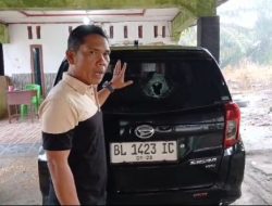 Insiden perusakan rumah dan pelemparan mobil milik Syahbudin terjadi di Desa Sikalondang, Dusun Lae Mbetar, Kecamatan Simpang Kiri Kota Subulussalam pada Jumat dini hari (17/10/2025) foto: 1st.