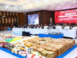 Polri melalui Bareskrim Polri dan jajaran Polda di seluruh Indonesia berhasil mencatatkan pencapaian signifikan dalam pemberantasan narkoba. (Humas Polri)