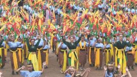 1.117 penari dari 38 cabang Sanggar Tari Ayodya Pala se-Jabodetabek, tampil serempak dalam 