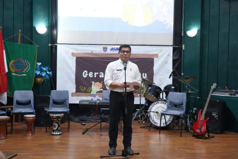 Sekda Kota Depok, Mangnguluang Mansur, membuka Lomba Talenta Siswa Disabilitas Jenjang SD dan SMP se-Kota Depok Tahun 2025 di Sekolah Cakra Buana, Pancoran Mas.