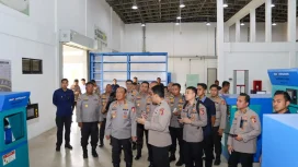 Wakapolri Komjen Pol. Dedi Prasetyo saat kunjungan kerja ke Pusat Penelitian dan Pengembangan (Puslitbang) Polri  di Desa Cimanggis, Kecamatan Bojonggede, Kabupaten Bogor, Rabu (12/11/25). (Humas Polres Metro Depok)
