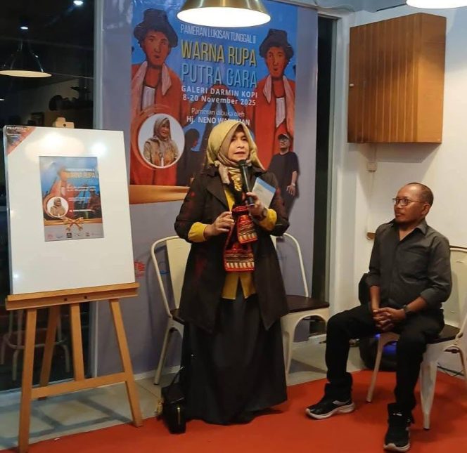 
					Neno Warisman Apresiasi Pameran Lukisan Tunggal II Putra Gara