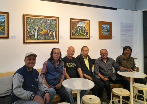 Neno Warisman Apresiasi Pameran Lukisan Tunggal II Putra Gara