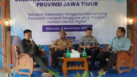 Diskominfo Jatim Gelar Cerdas Digital di Sidoarjo: Ubah Pengguna Internet Konsumtif Jadi Produktif
