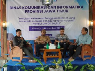 Diskominfo Jatim Gelar Cerdas Digital di Sidoarjo: Ubah Pengguna Internet Konsumtif Jadi Produktif