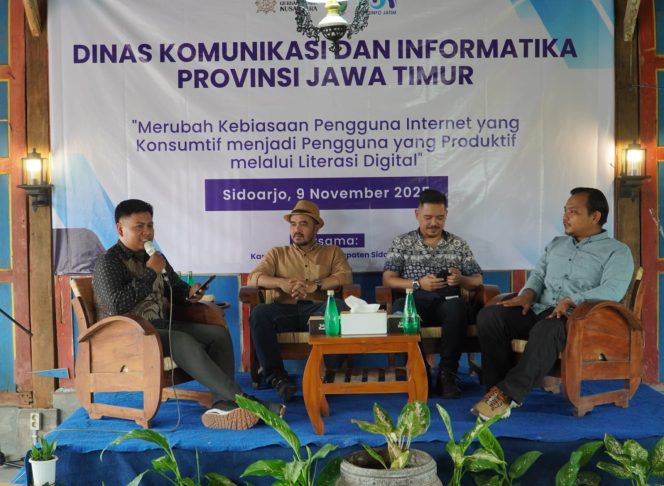 
					Diskominfo Jatim Gelar Cerdas Digital di Sidoarjo: Ubah Pengguna Internet Konsumtif Jadi Produktif