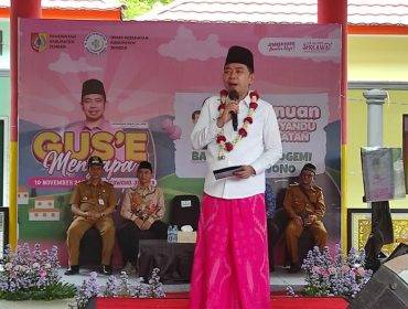 Bupati Jember Gus ,e fawaid giat sambang kecamatan sukowono
