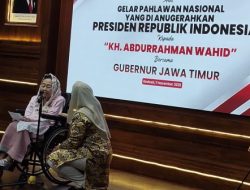 Istri mendiang Presiden keempat Republik Indonesia KH. Abdurrahman
