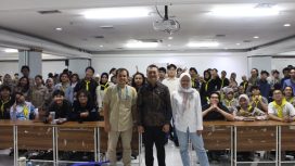 Foto bersama kegiatan kuliah Cipta Karsa bersama  Ismail Fahmi, Ph.D., Founder PT Media Kernels Indonesia (Drone Emprit)