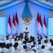 Presiden Prabowo Subianto secara resmi meluncurkan Program Digitalisasi Pembelajaran untuk Indonesia Cerdas, Senin, 17 November 2025. (tangkapan layar youtube.com/@sekretariatpreside)