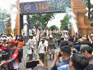 Ribuan Peserta Antusias Ikuti GMS 55 Kilometer