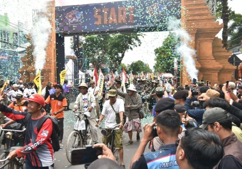 Ribuan Peserta Antusias Ikuti GMS 55 Kilometer