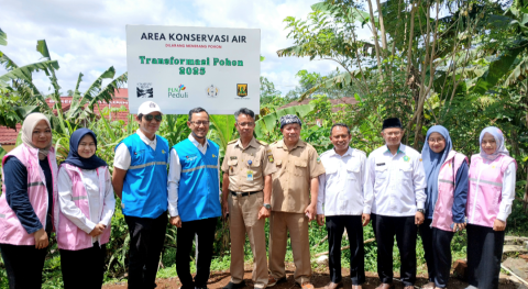 Melalui Program TJSL, PLN UIT JBB Resmikan Penyedia Akses Air Bersih di Sukabumi