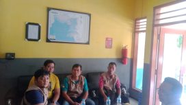 Sigit priyono bersama anggota gabung wartawan Indonesia GWI