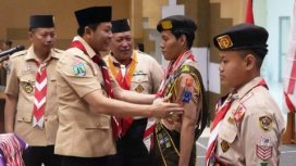 Bupati Subandi Kukuhkan Pramuka Garuda, Siapkan Generasi Emas 20451