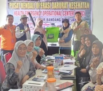 Hadapi Situasi Darurat, Pemprov Jatim Perkuat Kesiapsiagaan Bencana Klaster Kesehatan di Pidie Jaya