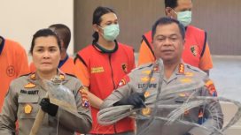 Polrestabes Surabaya Amankan Komplotan Pelaku Pencurian Kabel Telkom dan PJU