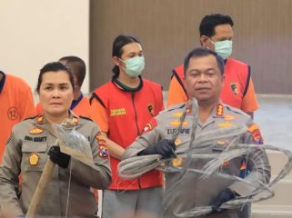 Polrestabes Surabaya Amankan Komplotan Pelaku Pencurian Kabel Telkom dan PJU