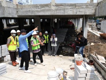 Bupati Subandi Pastikan Kualitas dan Progres Pembangunan Double Deck Parking RSUD R.T. Notopuro 