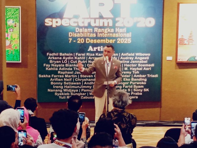 
					Giring Resmi Buka Pameran “Art Spectrum 20’20”, Angkat Semangat Inklusivitas di Hari Disabilitas Internasional