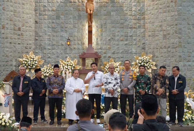 
					Pastikan Perayaan Natal 2025 Berjalan Aman, Forkopimda Sidoarjo Pantau Gereja