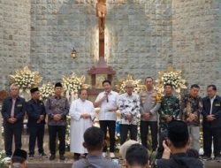 Pastikan Perayaan Natal 2025 Berjalan Aman, Forkopimda Sidoarjo Pantau Gereja
