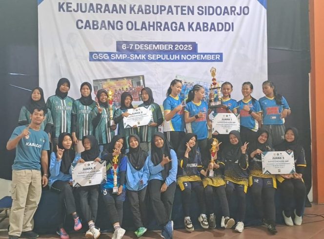 
					Kejurkab Kabaddi Sidoarjo 2025 Sukses Digelar, 129 Atlet Pelajar Ramaikan Kejuaraan Perdana