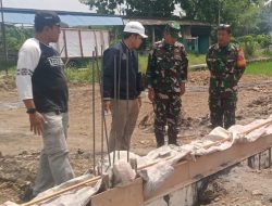 Kodim 0817/Gresik Tinjau Progres Pembangunan KDKMP di Kecamatan Driyorejo