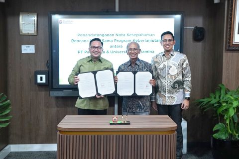 Patra Jasa Sepakati Kerja Sama Keberlanjutan Bersama Universitas Pertamina