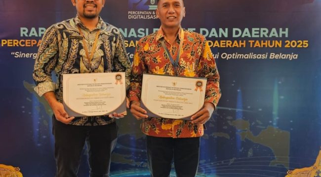 Pemkab Sidoarjo Raih Dua Penghargaan dari Menko Bidang Perekonomian RI