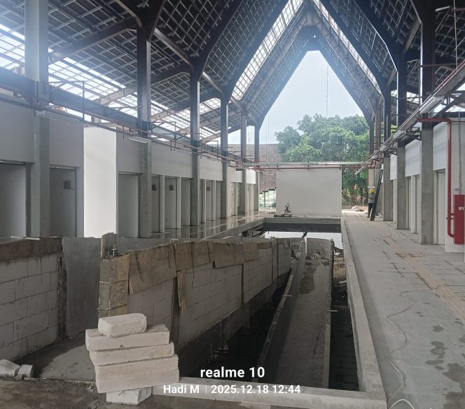 
					Progres Revitalisasi Pasar Induk dan Asrama Inggrisan Capai 90 Persen, Addendum 8 Hari