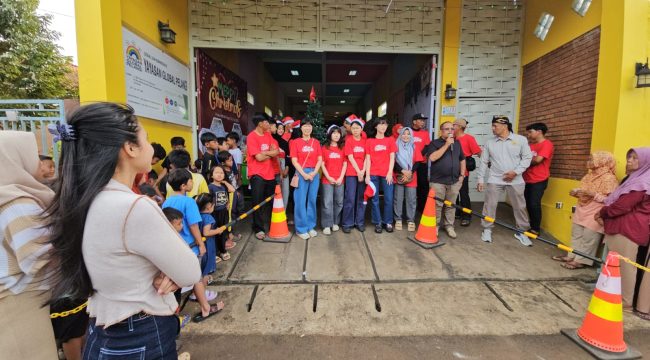 Sambut Natal 2025, YGP Berbagi Kebahagiaan Dengan Warga Tapos