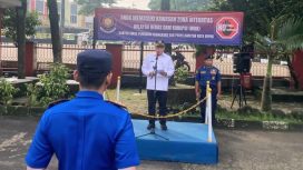Sekda Kota Depok Pimpin Apel Pencanangan Zona Integritas di Damkar