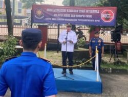 Sekda Kota Depok Pimpin Apel Pencanangan Zona Integritas di Damkar