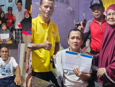 YGP Kembali Serahkan Bantuan Kursi Roda Untuk Warga Depok