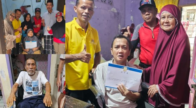 YGP Kembali Serahkan Bantuan Kursi Roda Untuk Warga Depok