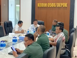 Hadapi Potensi Cuaca Ekstrem, Sekda Depok Ikuti Vicon Karya Bakti Bersih-bersih