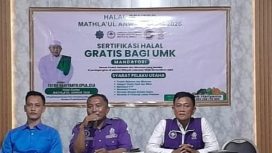 27 Pendamping Halal Centre Mathla’ul Anwar Siap Dampingi 1,35 Juta Sertifikat Gratis untuk UMKM 2026transnews.co.id