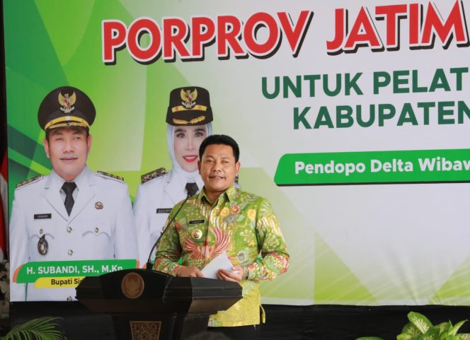 
					Bupati Sidoarjo Subandi Matangkan Persiapan Porprov X 2027